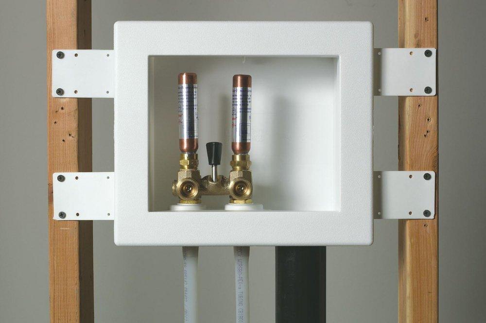 Oatey&reg; White Single Lever Hammer Ball Valve 