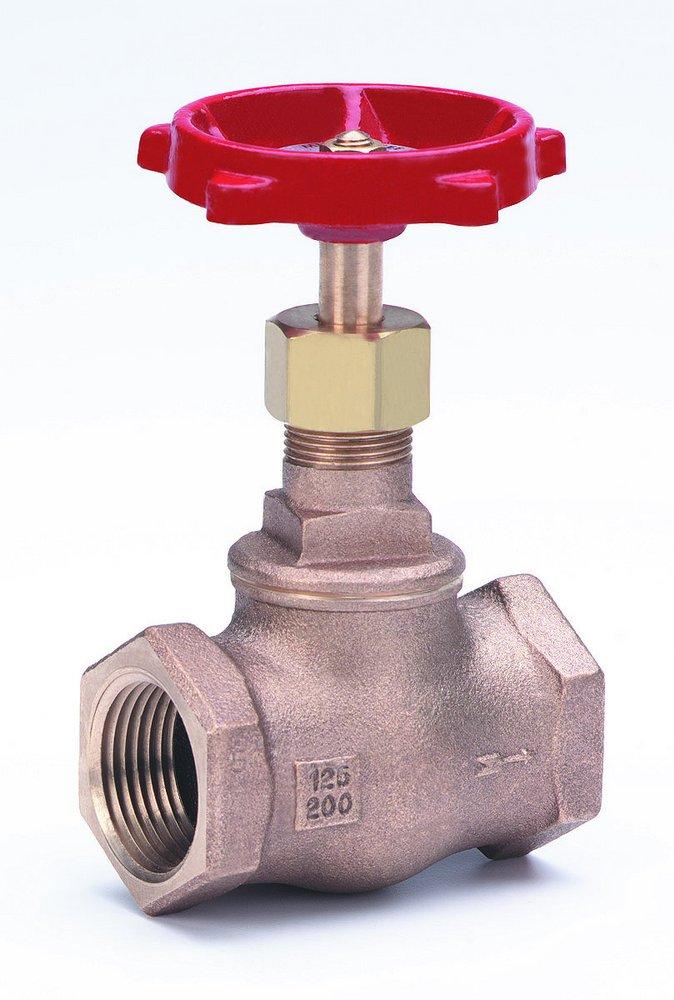 Milwaukee Valve Bronze Threaded Rising Globe Valve 