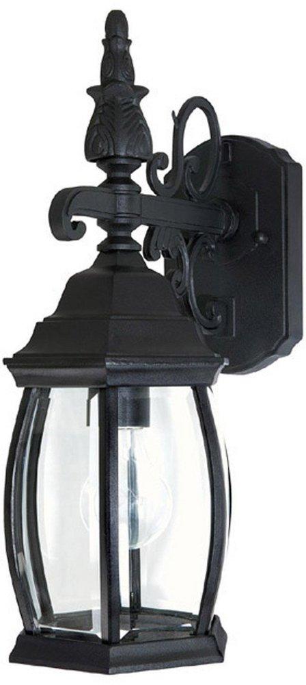 Capital Lighting Black 6-1/2 in. 100 W 1-Light Medium Lantern 
