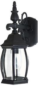 6-1/2 in. 100 W 1-Light Medium Lantern in Black