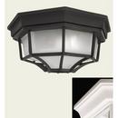 6 in. 2-Lamp Outdoor Ceiling Fixture in White