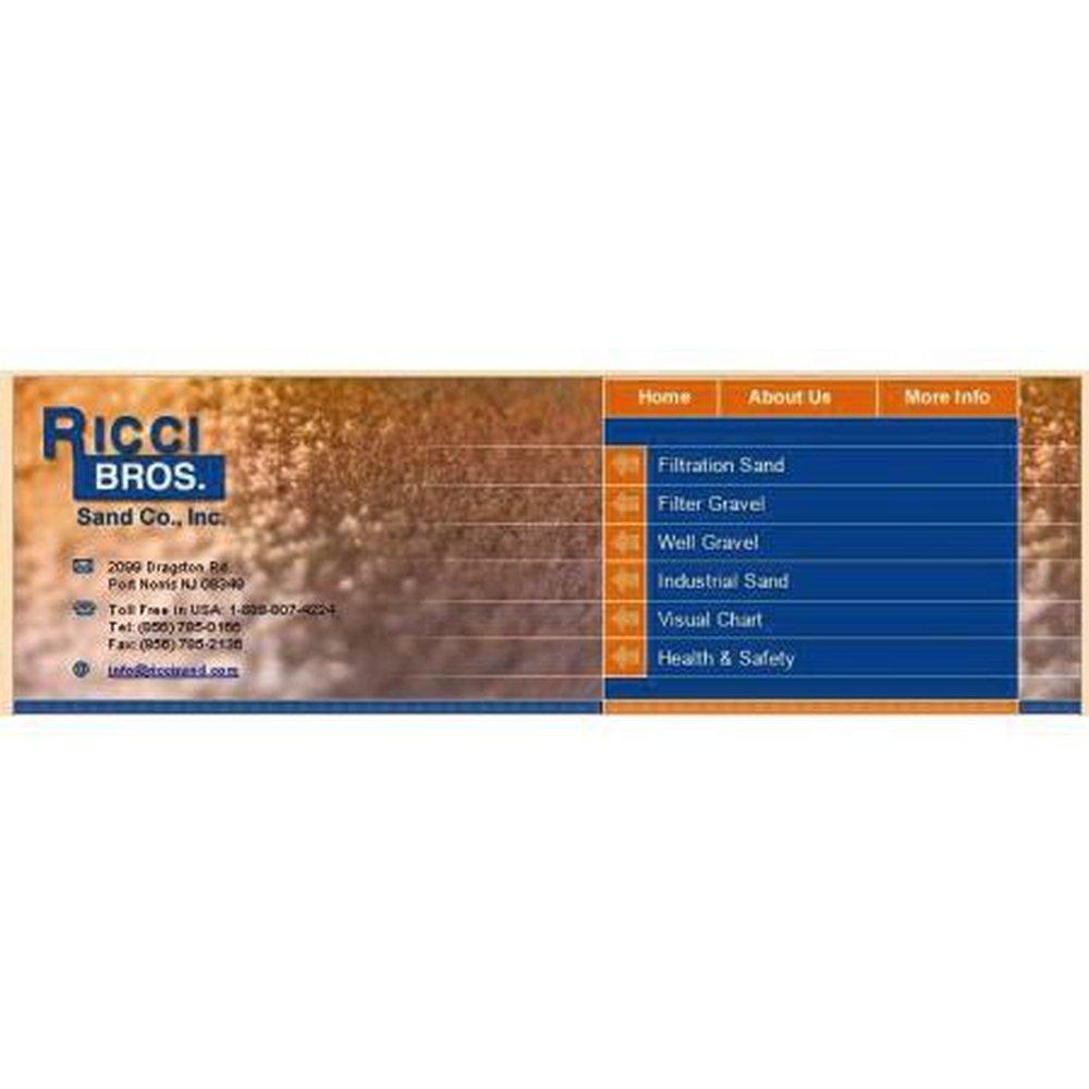 Ricci Bros Sand OOO 100 lbs. Bag of Industrial Sand 