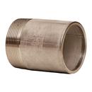 3/4 x 3 in. Threaded x Plain End Welded Schedule 40 Domestic 304 and 304L Stainless Steel Nipple