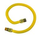 BrassCraft Yellow 3/4 in. FIP x MIP Gas Appliance Connector in Yellow 