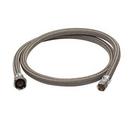 3/8 in x 1/2 x 48 in. Braided PVC Sink Flexible Water Connector