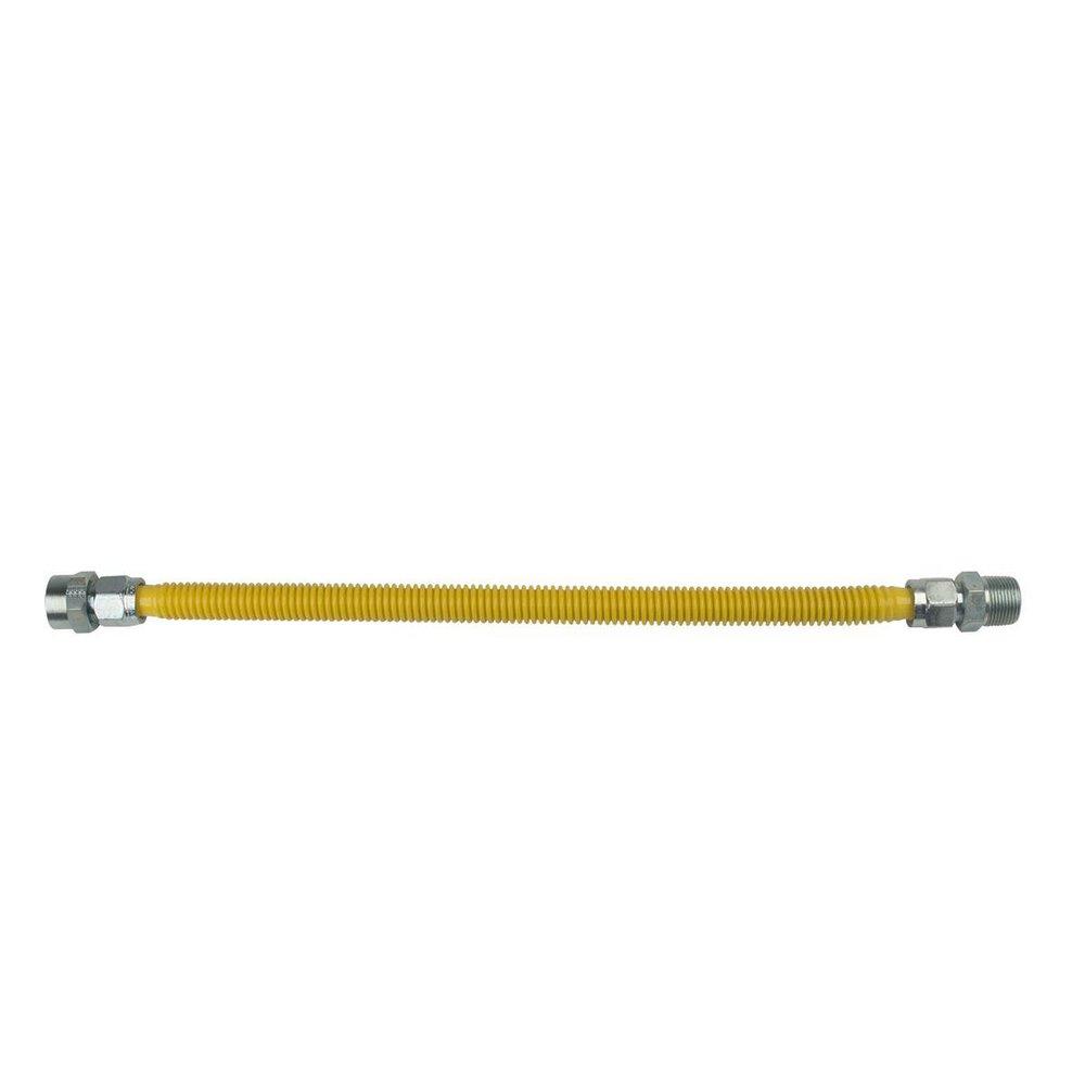 BrassCraft ProCoat® 1 in. FIP x MIP 24 in. Gas Appliance Connector