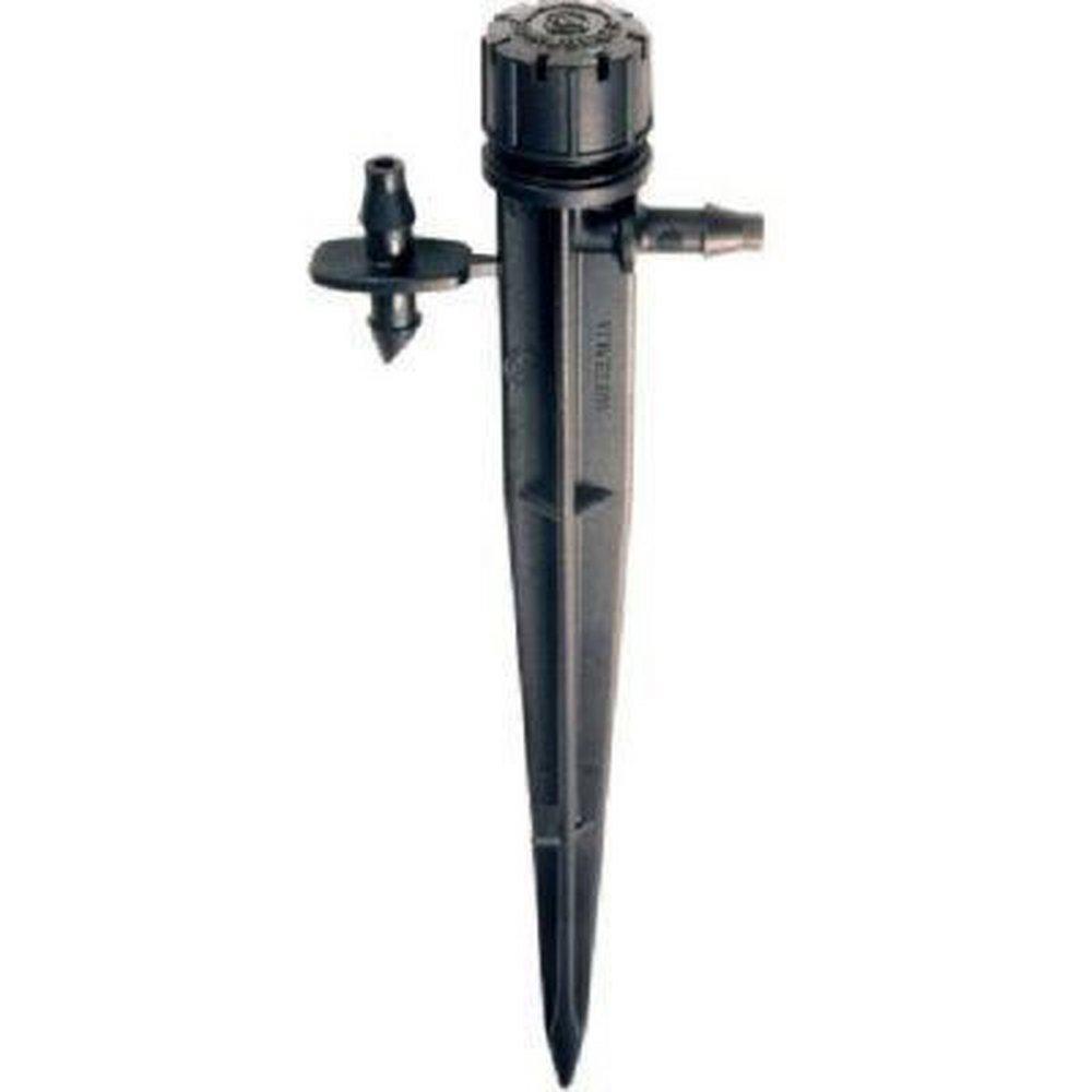 Pepco Black 360 Degree Shrubbler Adjustable Flow with Stake 