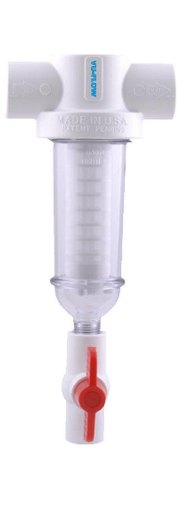 Vu-Flow Filters Poly Screen Filter with Purge Valve 