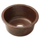Native Trails Antique 15 x 15 in. Dual Mount Copper Bar Sink 