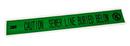 3 in. x 1000 ft. Detectable Marking Tape in Green