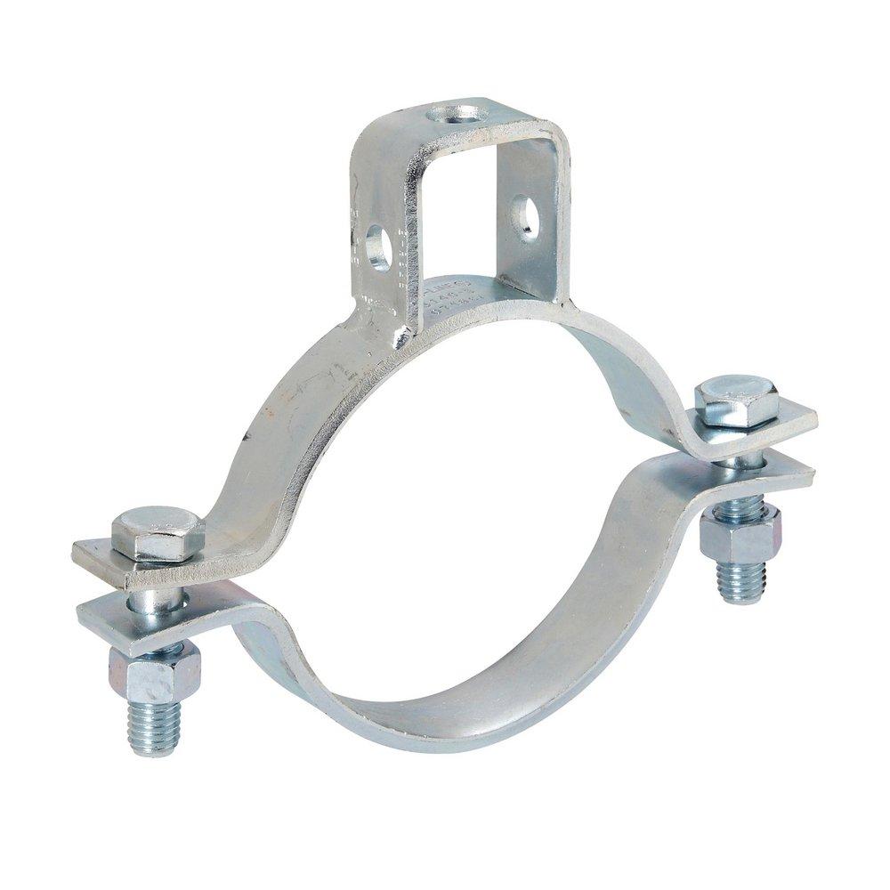 Eaton B-Line Series Electrogalvanized Steel Pipe Clamp for 5/8 in. Threaded Steel Rods 