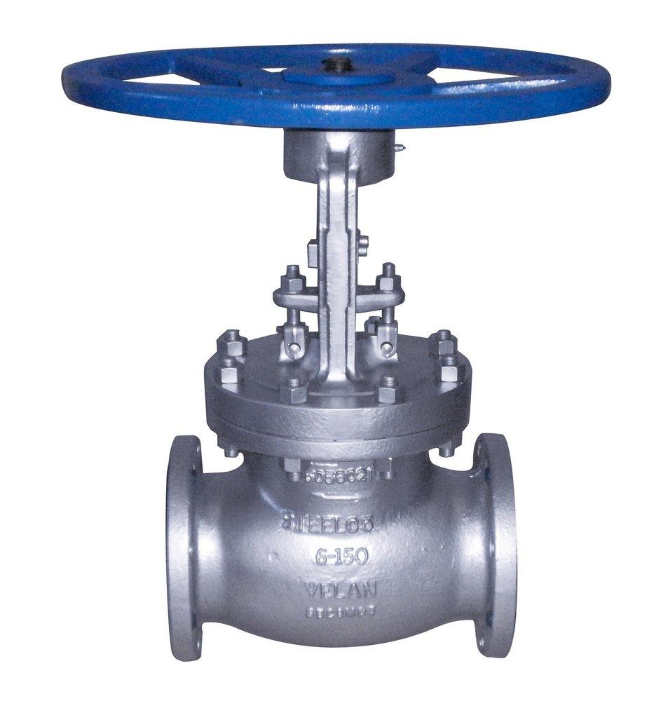 Velan Valve 150# RF FLG WCB T8 Gate Valve Carbon Steel Body, Trim 8, Bolted Bonnet F-0064C-02TY 