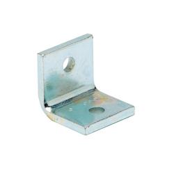 3/8 x 2 x 2 in. Electrogalvanized Steel Corner Bracket