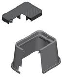 Carson Industries Black Plastic Water Meter Box with Cast Iron Reader 