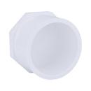 White PVC Schedule 40 Plug 