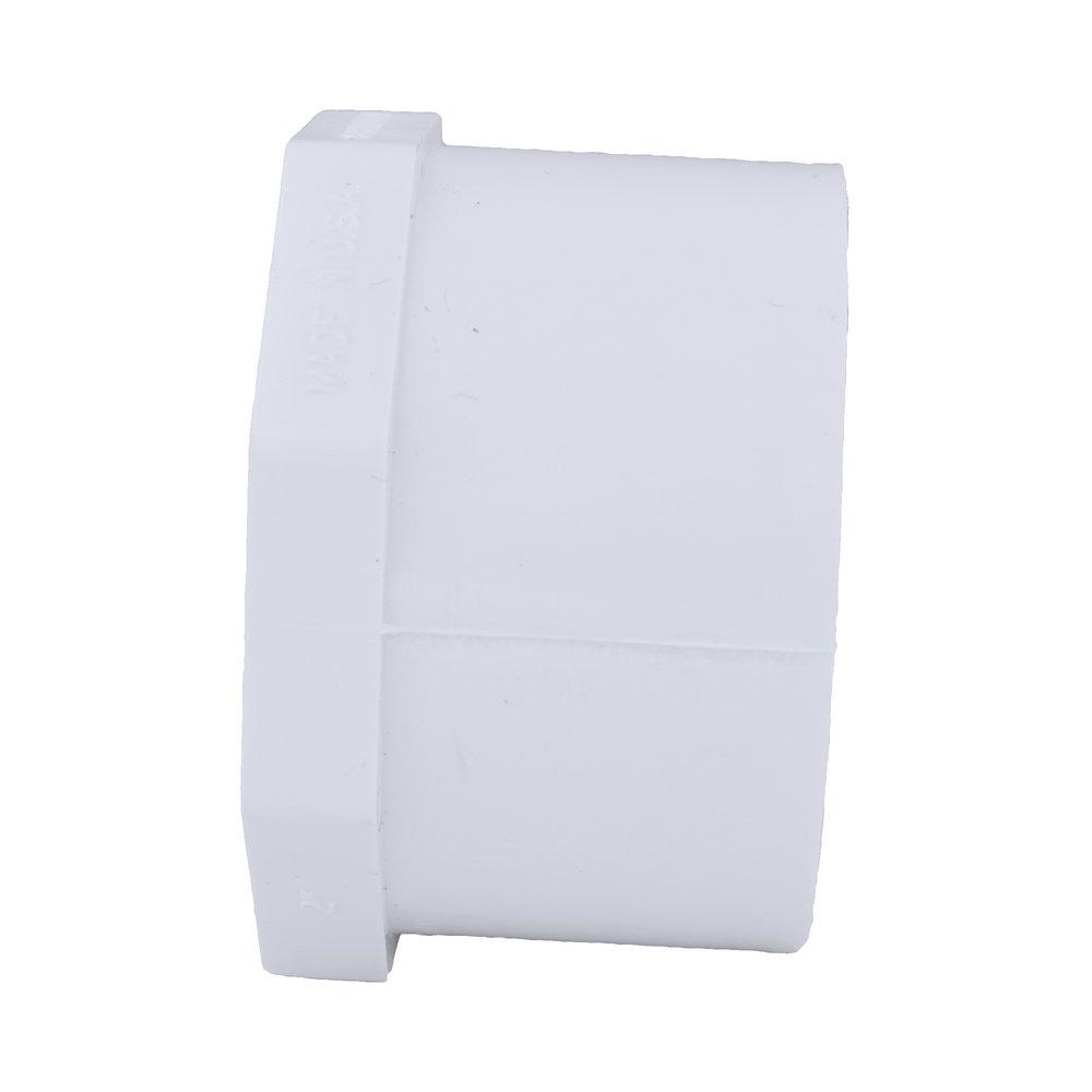 White PVC Schedule 40 Plug 