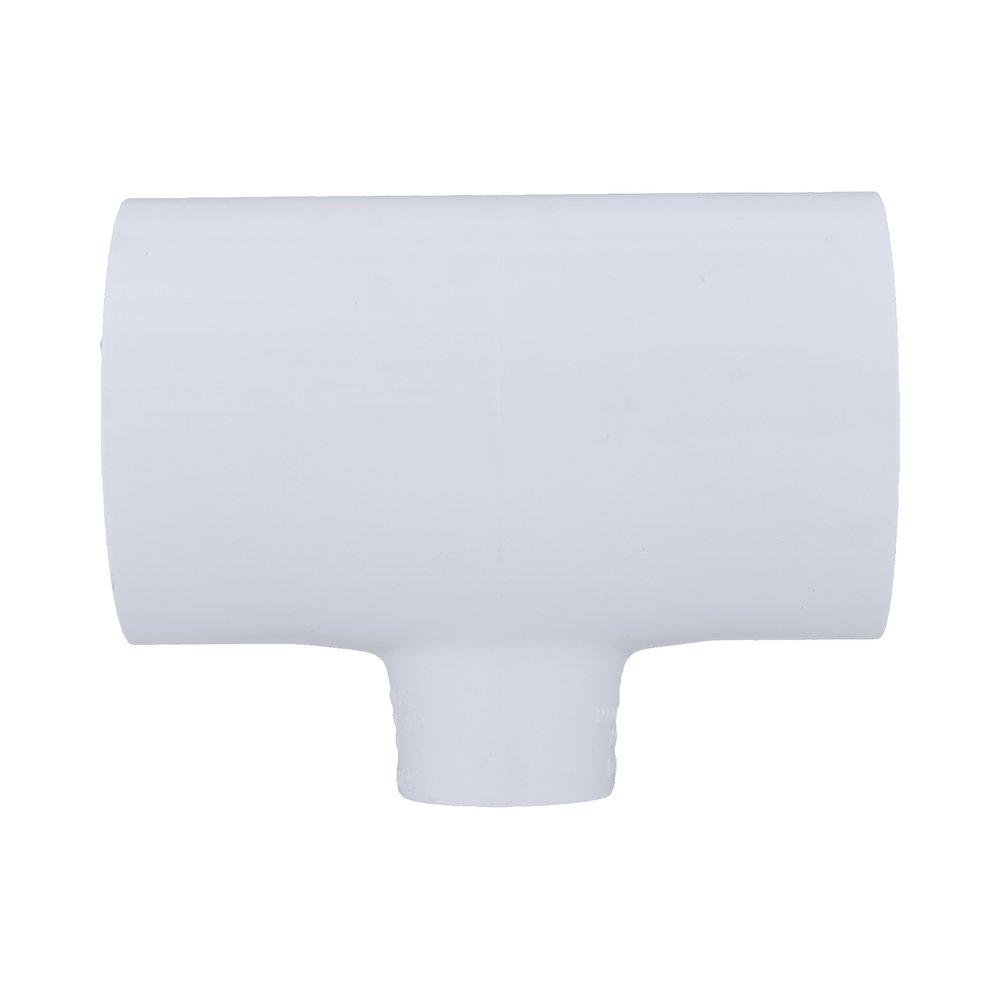White PVC Schedule 40 Tee 
