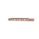 1-2/3 in. x 20 in. Copper-Bonded™ Steel Pipe Support Bracket with 1/2 in. to 1 in. Holes