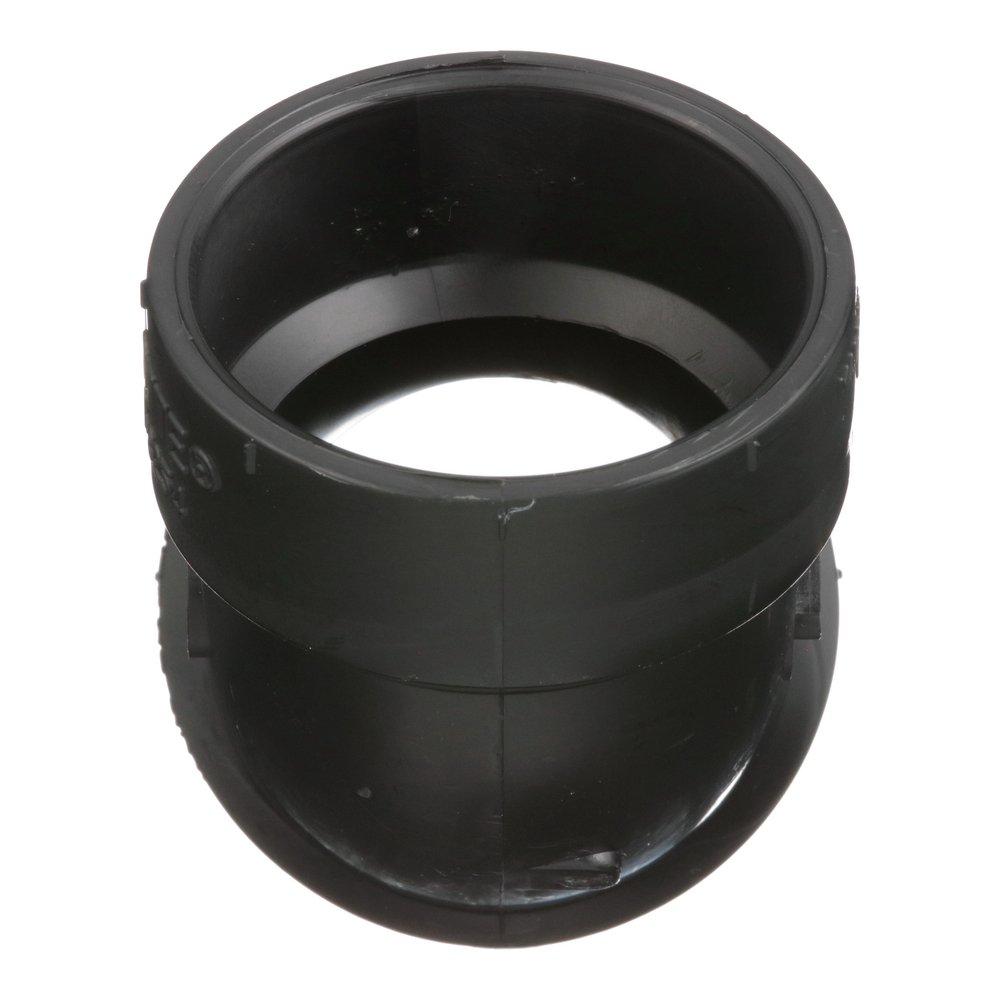 Black ABS DWV 60&deg; Elbow 