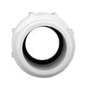 White PVC DWV Male Trap Adapter with Washer (1-1/2 & 1-1/4 in.) & Plastic Nut 