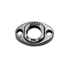 2 x 6 in. NPT 300# Companion Black Ductile Iron and Rubber Flange