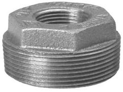 1/4 x 1/8 in. MPT x FPT Black Malleable Iron Bushing