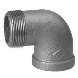 3/4 in. MPT x FPT Black Malleable Iron 90 Degree Street Elbow