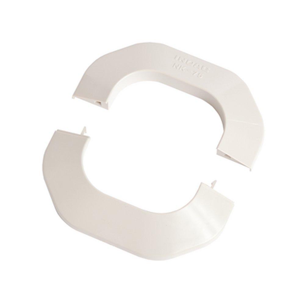 Mitsubishi Ivory Plastic Wall Entry Fitting 