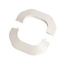 Mitsubishi Ivory Plastic Wall Entry Fitting 