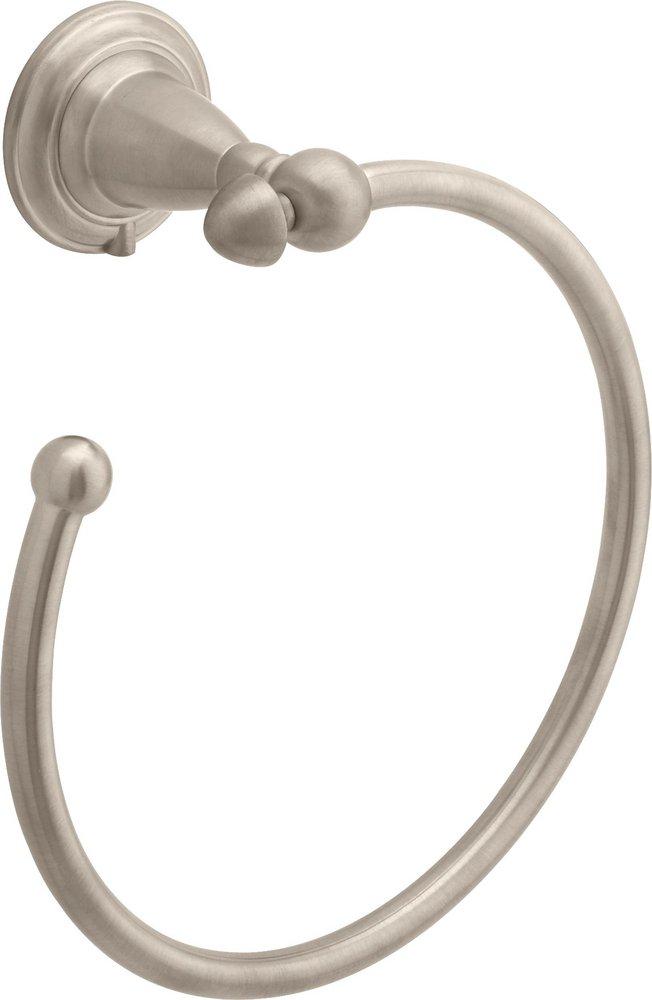 Delta Faucet Brilliance&reg; Stainless Round Open Towel Ring 