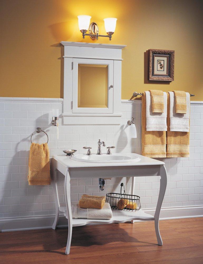 Delta Faucet Brilliance Stainless Round Open Towel Ring 