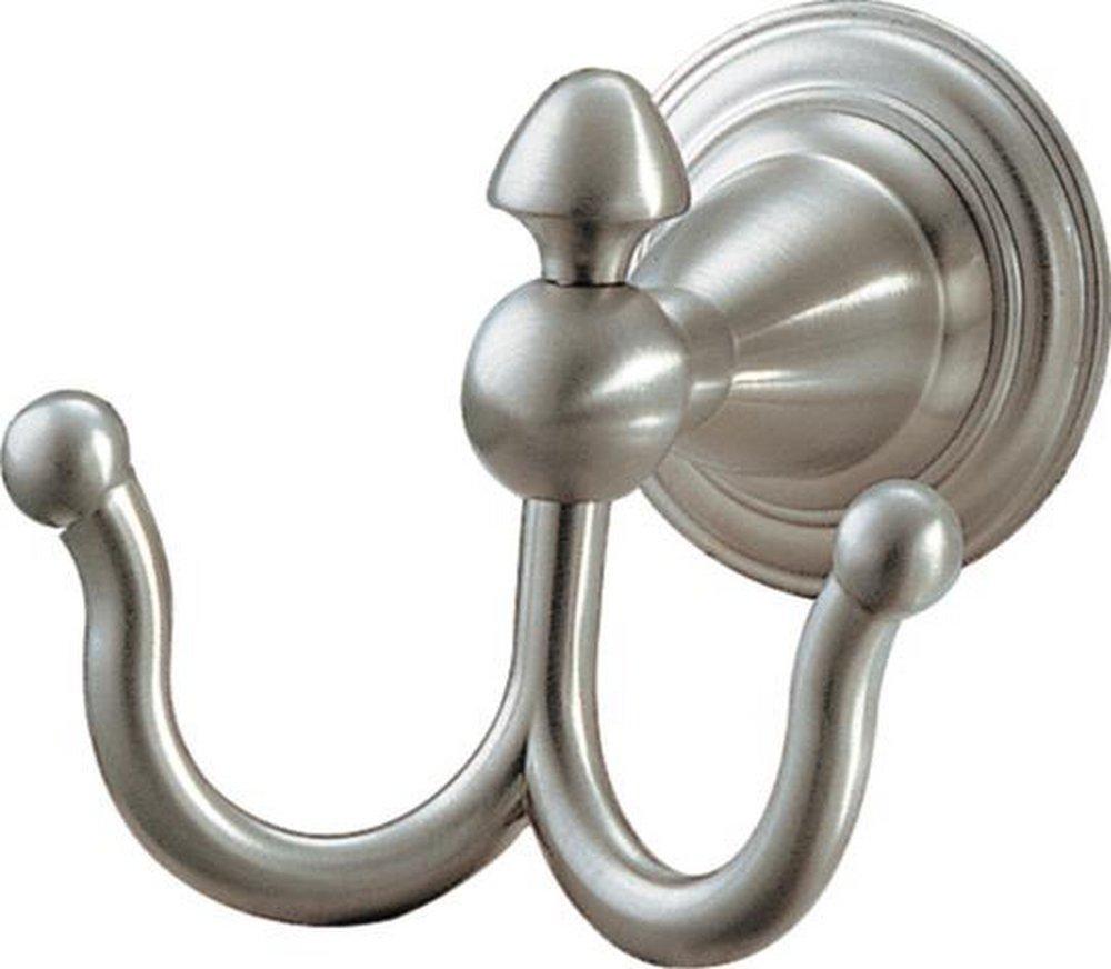 Delta Faucet Brilliance&reg; Stainless 2-Hook Robe Hook 