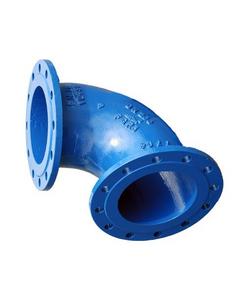 4 in. Flanged Ductile Iron 90° Elbow