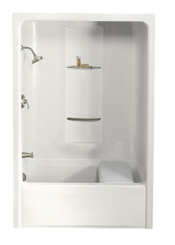 KOHLER White Tub & Shower Unit 