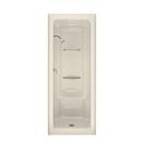36-1/2 x 36-1/2 in. Acrylic Shower Unit with Center Drain in Almond