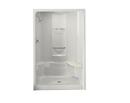 KOHLER White 60 x 36 x 90 in. Alcove Shower Unit 