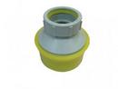 4 x 2 in. Loose Nut x Mechanical Joint Polypropylene Coupling
