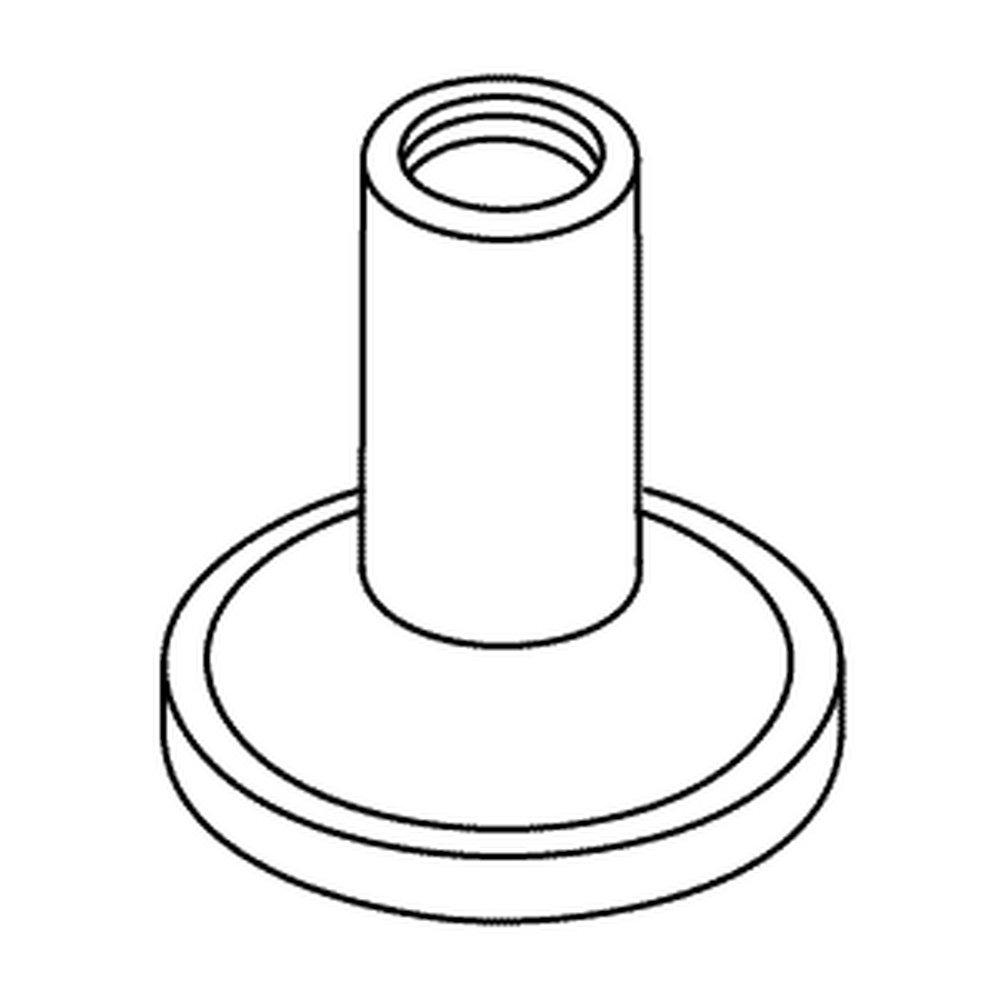 KOHLER Polished Chrome 6 in. Handle Base 