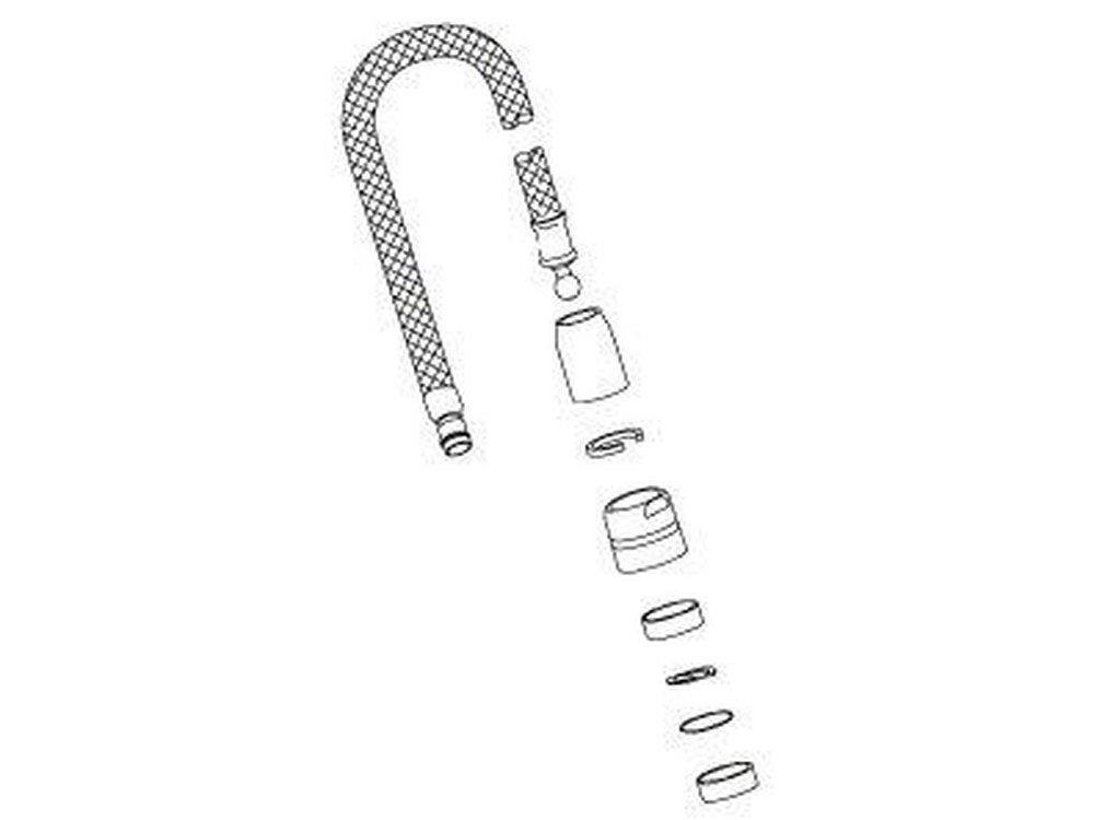 KOHLER Polished Chrome Hose Assembly 