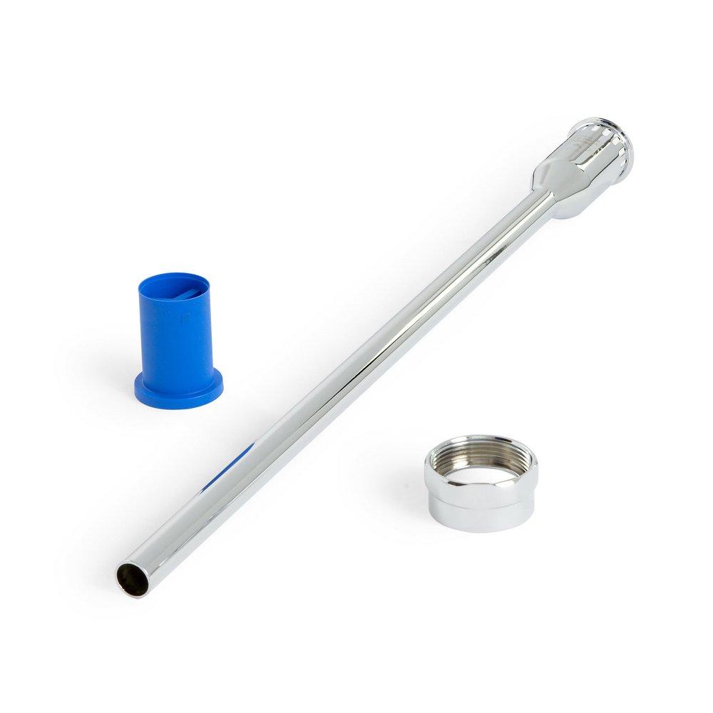 Zurn Polished Chrome 3/4 x 21 in. Vacuum Breaker & Flush Tube Accessory with Nut 