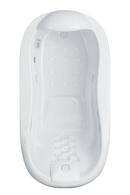 White 70 x 35-1/2 in. Whirlpool Drop-In Bathtub 
