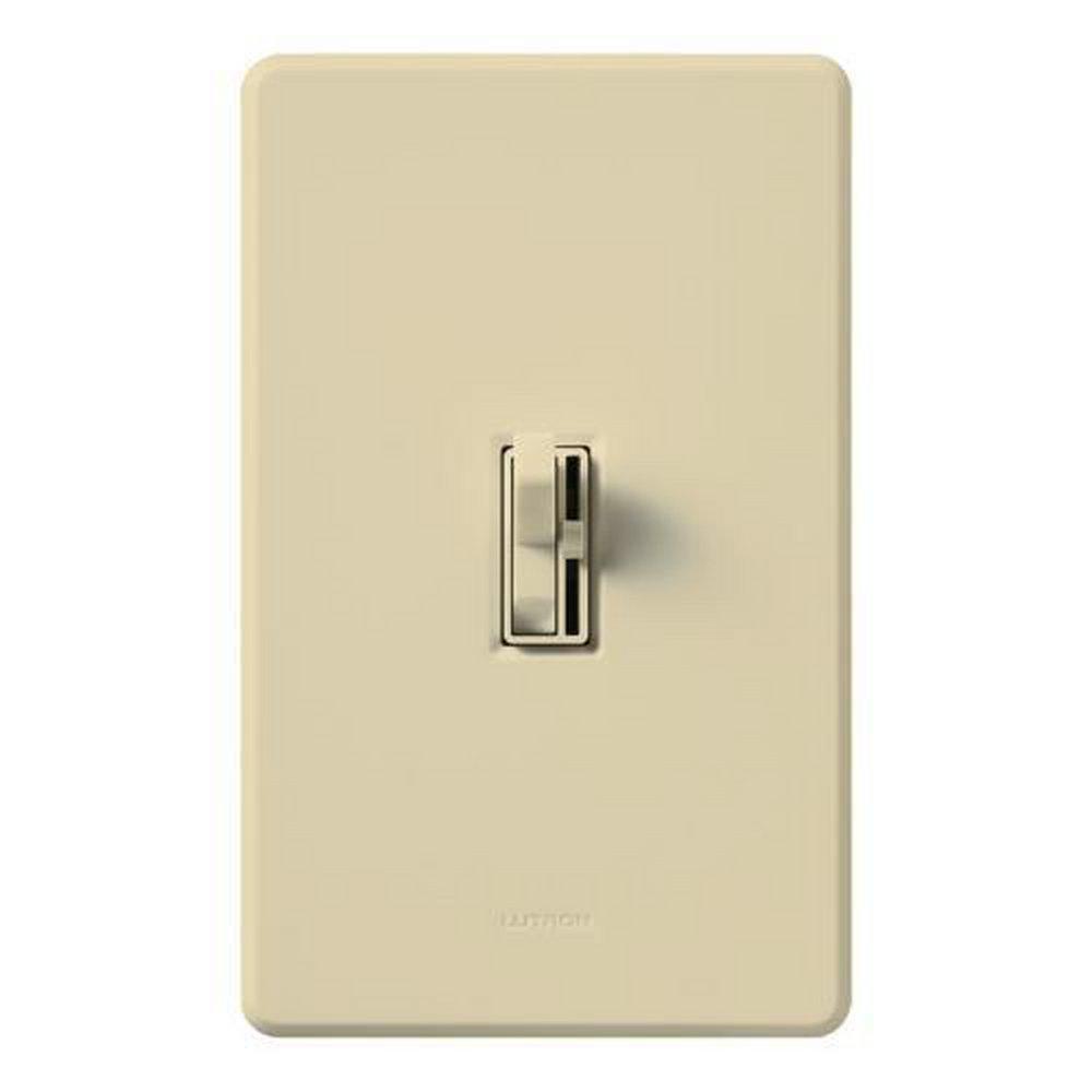 Lutron Electronics Ivory 600 W 3-Pole Incandescent Dimmer 