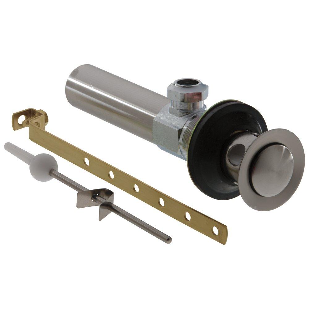Delta Faucet Brilliance&reg; Stainless 2-1/8 x 4-5/8 in. Drain Assembly 