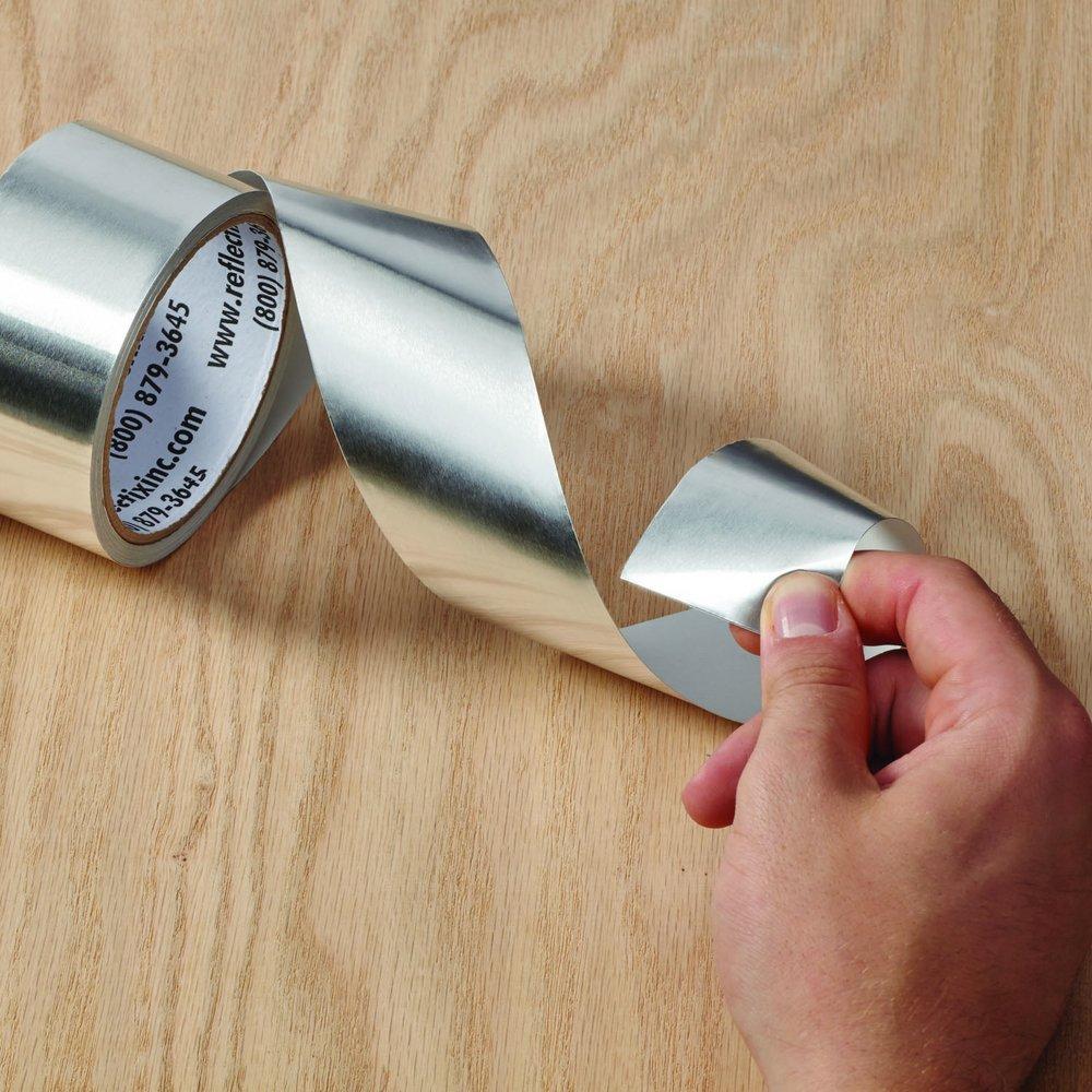 Reflectix Silver 2 in. Silver Aluminum Foil Tape 