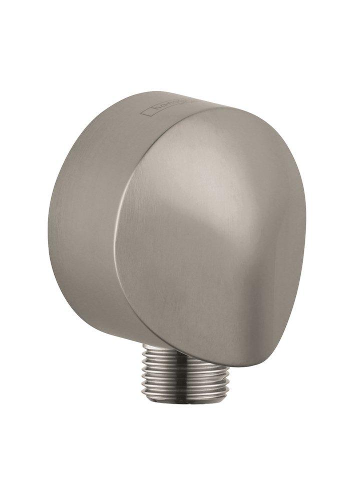 Hansgrohe Brushed Nickel Hand Shower Wall Outlet 