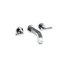 AXOR Polished Chrome Left Hand Lever Handle Wall Mount Bathroom Sink Faucet Set 