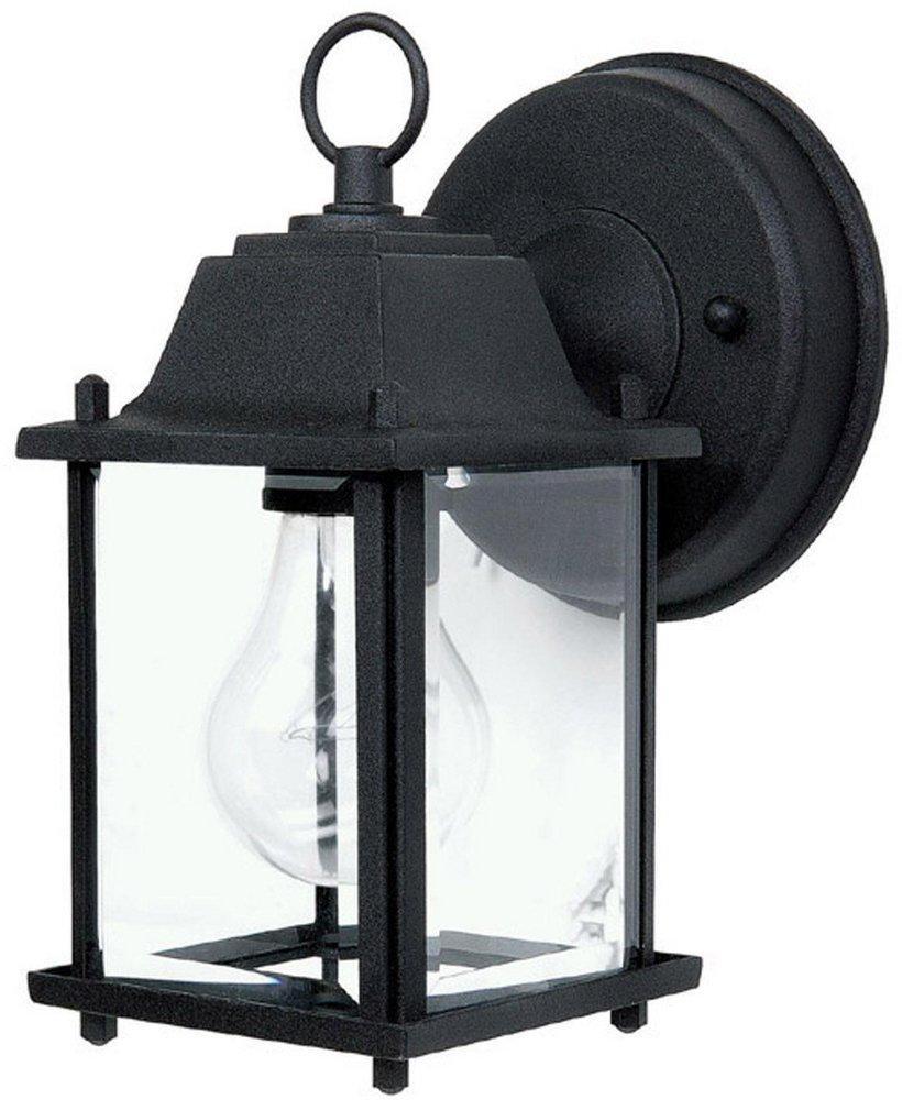 Capital Lighting Black 5 in. 60 W 1-Light Medium Lantern 