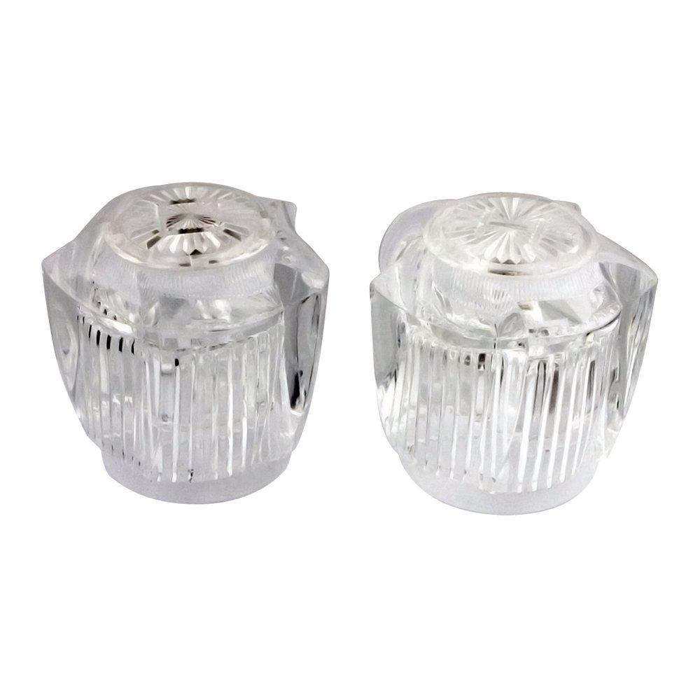 Lincoln Products&reg; Clear Shower Handle Trim 