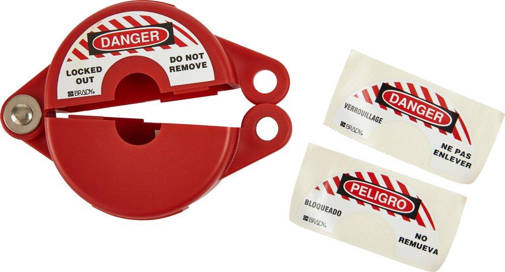 Brady Worldwide Gate Valve Lockout 