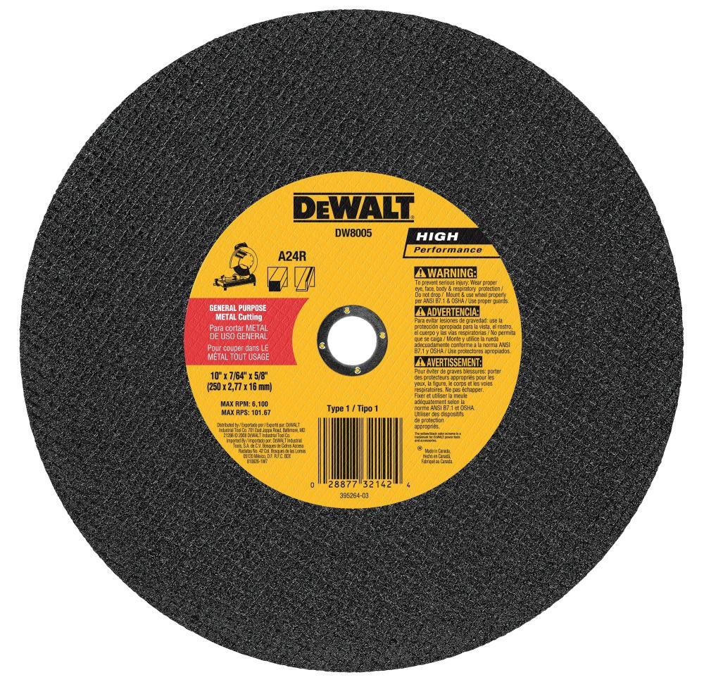DEWALT Metal Chop Saw Wheel 